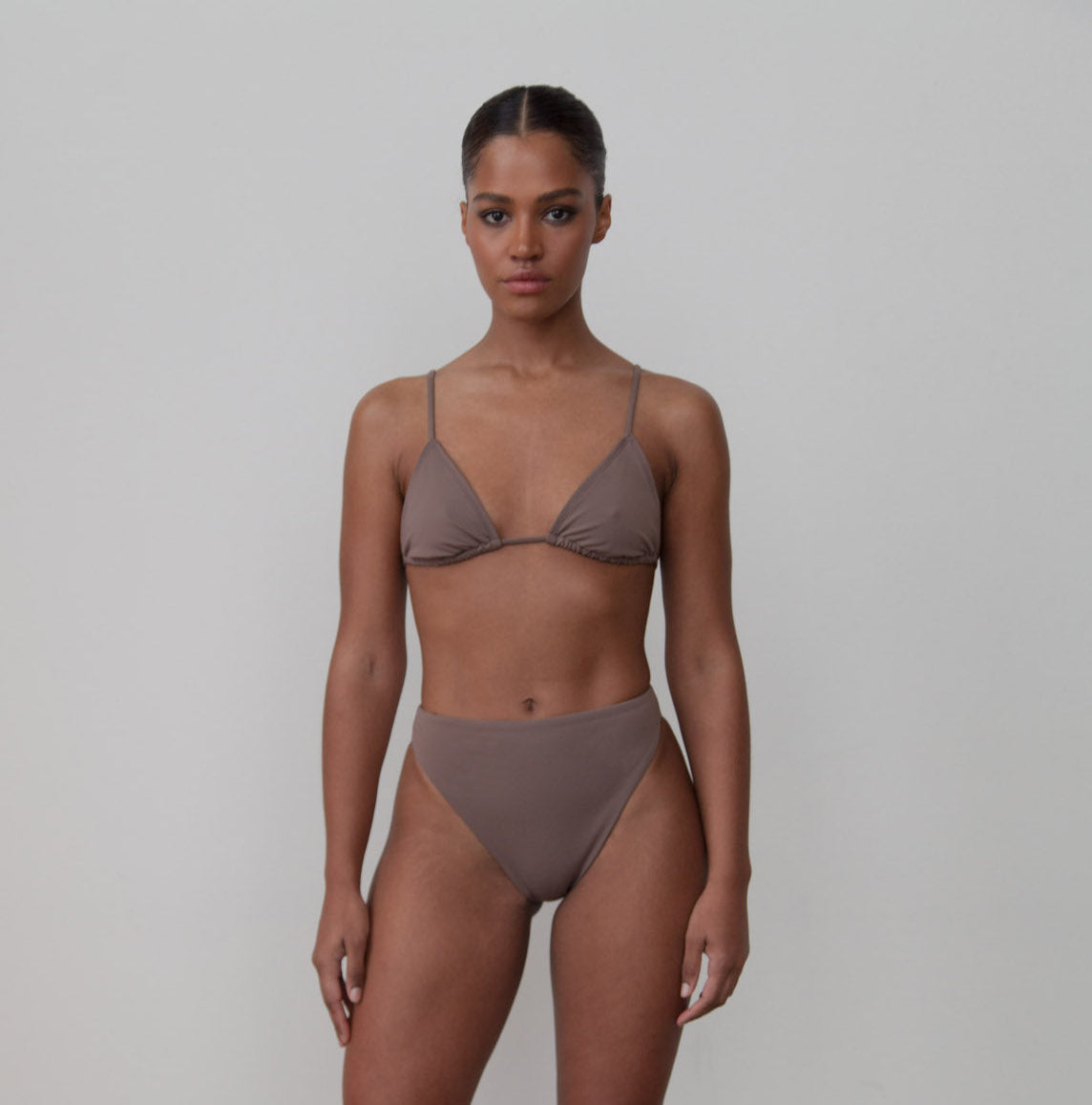 BR X BOHEME HIGH WAIST BOTTOM - TAN