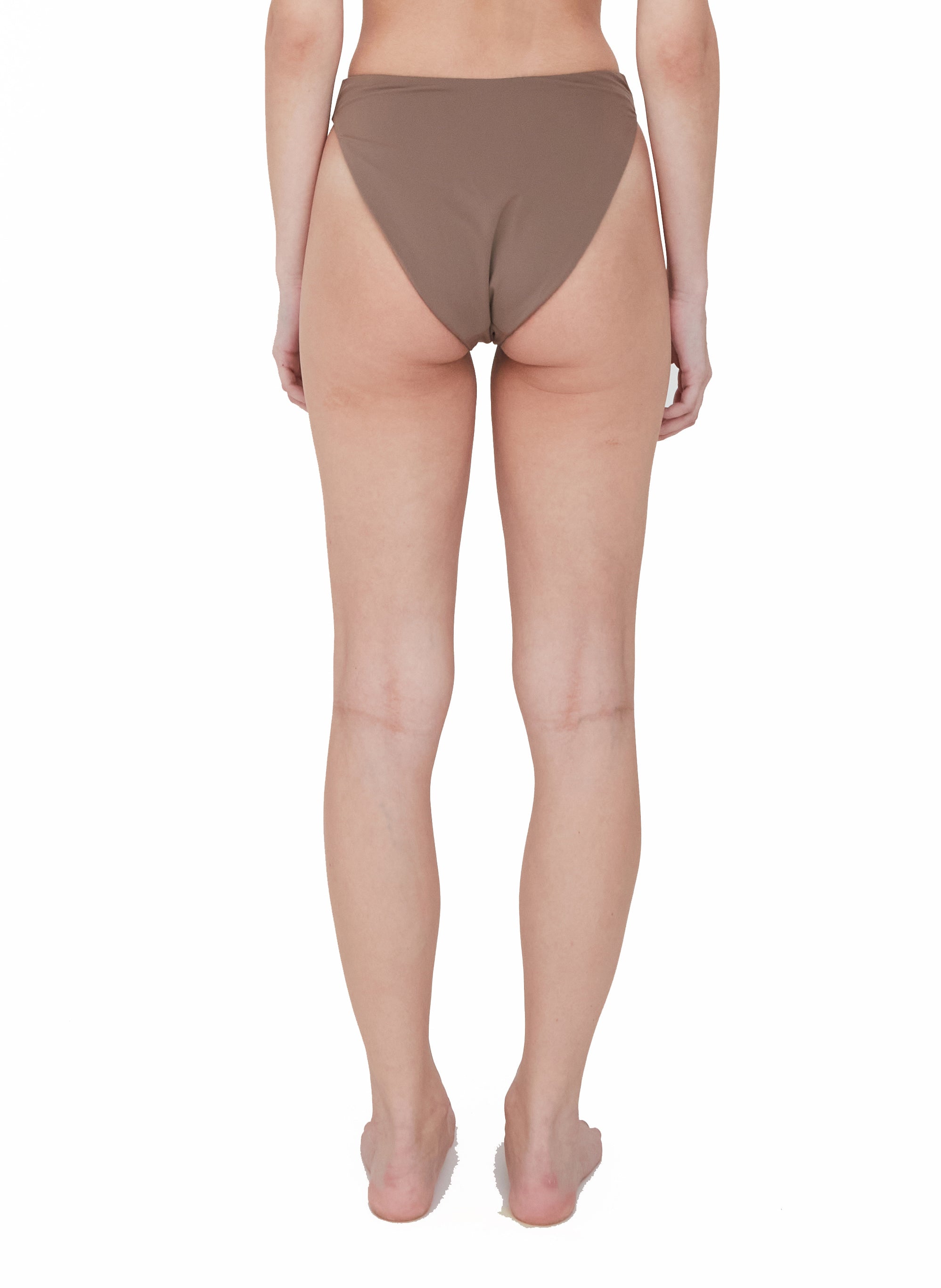 BR X BOHEME HIGH WAIST BOTTOM - TAN STRIPE